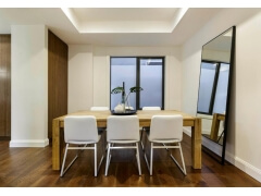 Solid Wood Flooring - Brushed Walnut Oak Solid Wood Flooring